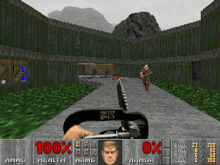  A screenshot from Doom