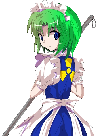  Ruukoto from the Touhou Franchise; a robot maid 