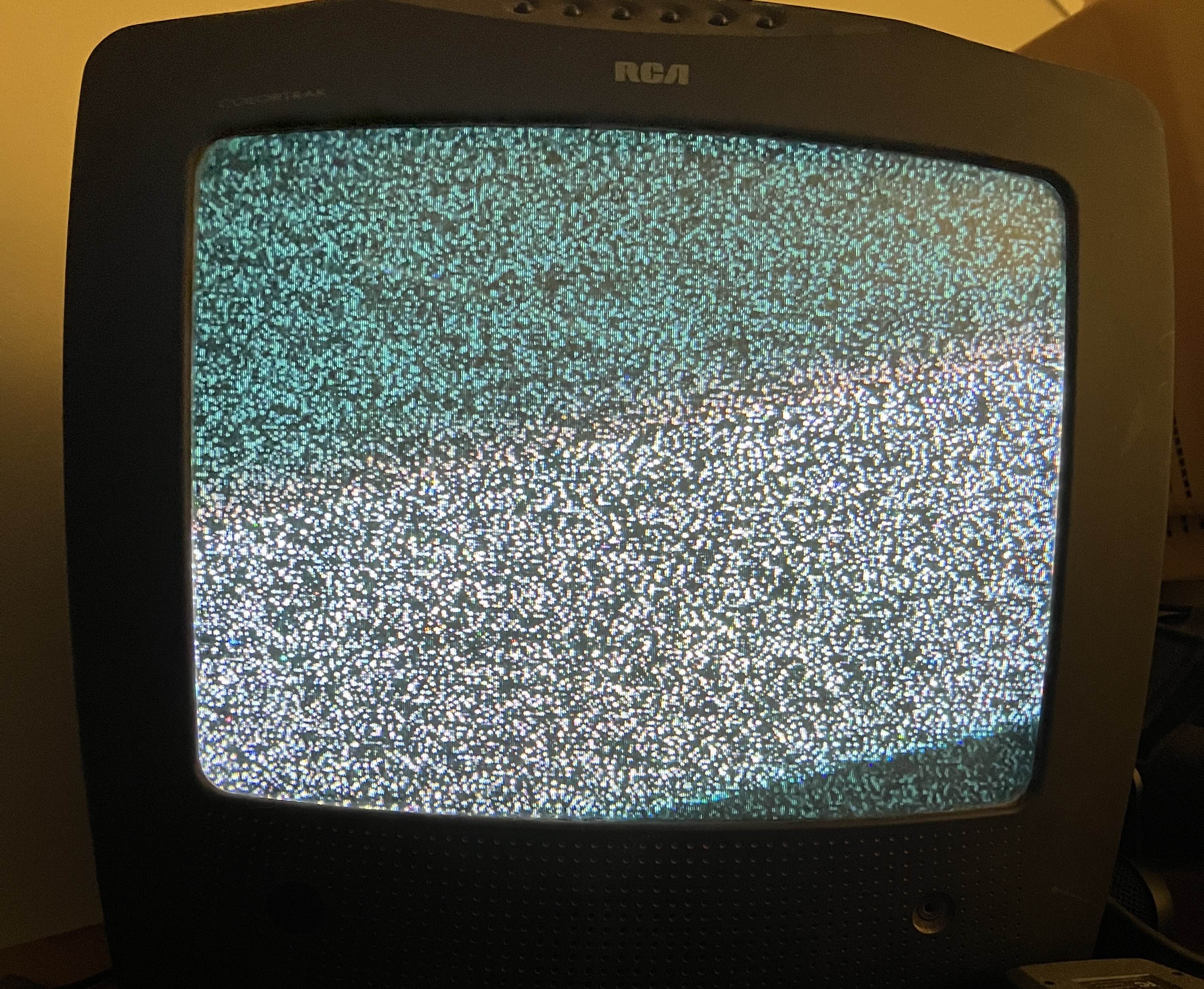  My 13 inch RCA CRT 